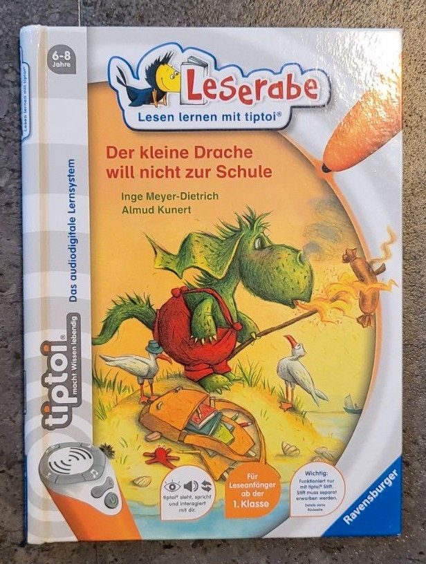 ► tiptoi Leserabe Der kleine Drache will nicht zur Schule wie neu in Lübeck