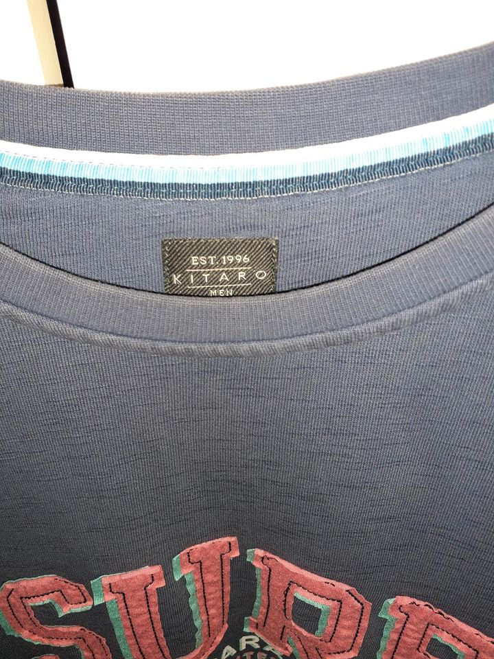 Wie neu Pulli Sweatshirt Kitaro  blau m.Print  Gr XXL in Kassel