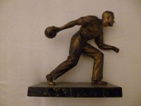 Kegel Figur Bowling Bronze Messing Stahl Mann Baden-Württemberg - Bad Herrenalb Vorschau