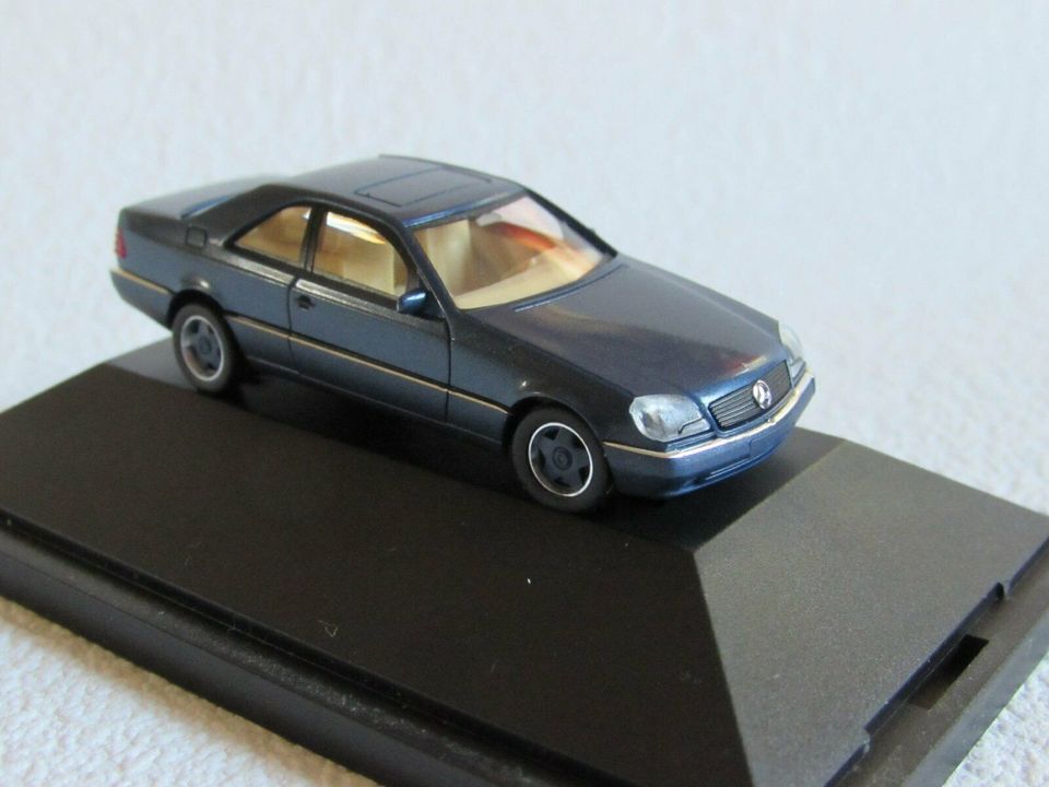 Herpa Mercedes Benz 600 SEC blau Spur H0 in Berlin