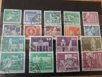 Briefmarken, Bauwerke und Staatswappen DDR groß und klein Bayern - Markt Wald Vorschau