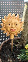 Gartendeko Keramik Sonne Gesicht glasiert handmade Nürnberg (Mittelfr) - Mitte Vorschau