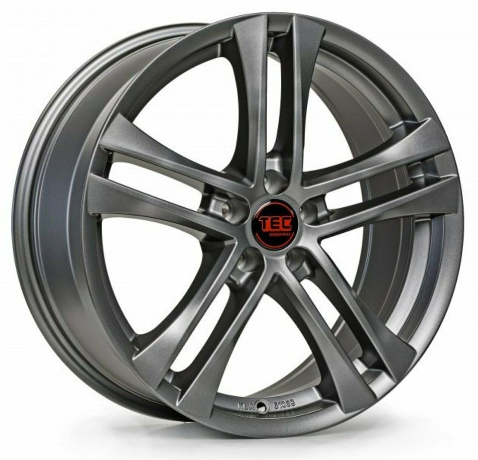 4x Neue TEc AS4 Felgen 8x18 ET47 5x112 VW/Audi/Seat/Skoda/BMW in Krostitz