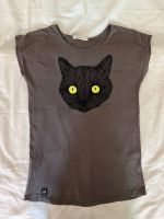 T-SHIRT LEA CAT EYES STONE - Katze | XS | Zerum | wie neu Frankfurt am Main - Oberrad Vorschau