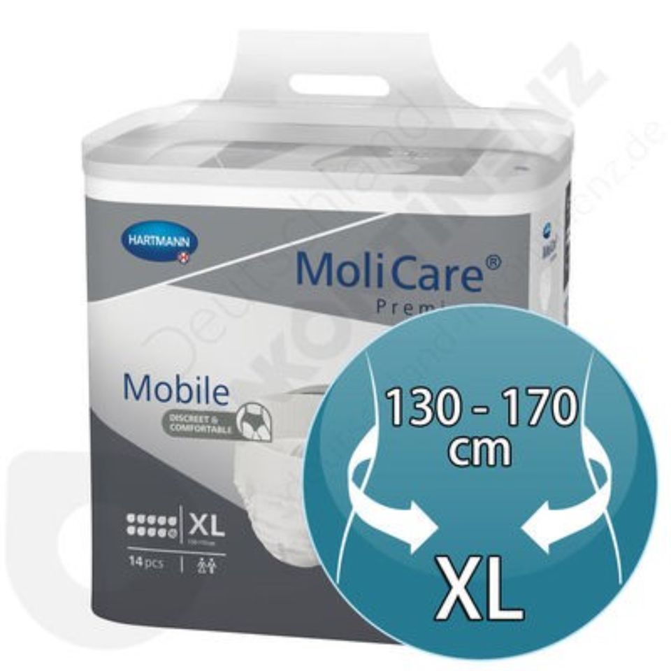 Moli Care Orginalverpackt XL 10 Tropfen 3 Packungen in Kastl b Kemnath