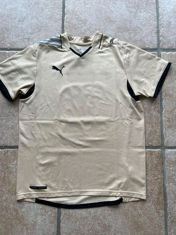 Trikot Nr.32, gold, Kurzarm, Puma, TSC Wellingsbüttel, Gr. 170 in Hamburg