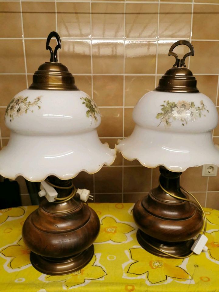 Zwei schöne Tischlampen in Dortmund
