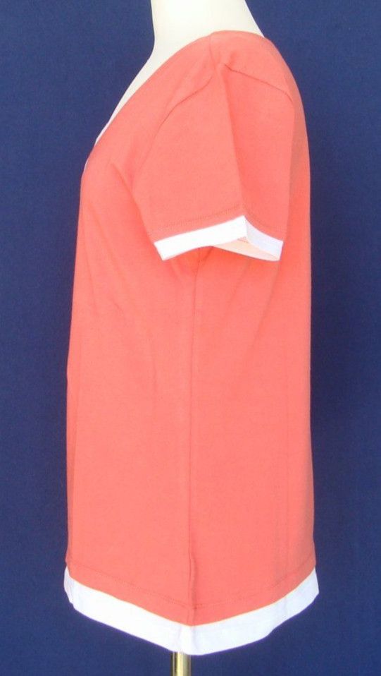 Shirt – Tunika – Blusenshirt – Gr.42 – orange – SURE in Bingen