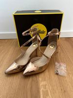 Buffalo High Heels Gr. 41 Rosé Metallic Bayern - Bayreuth Vorschau