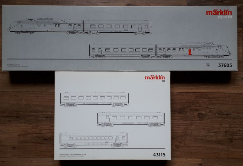 Märklin H0 37605+43115 Set, Digital neu, nicht bespielt. in Solingen