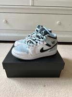 Nike Air Jordan White/Ice Blue-Black Gr. 38 Hamburg-Nord - Hamburg Winterhude Vorschau
