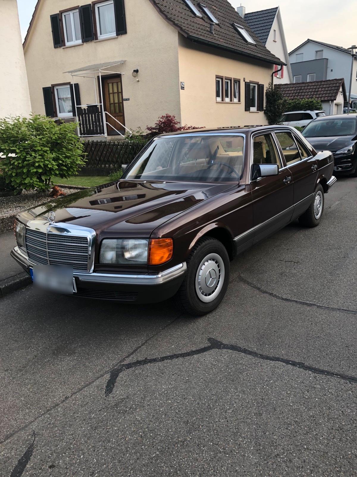 Abbildung des Autos MERCEDES 380SE w126