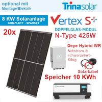 8 kWp Solaranlage kompl mit 10 kWh Solarspeicher & Wechselrichter Baden-Württemberg - Göppingen Vorschau