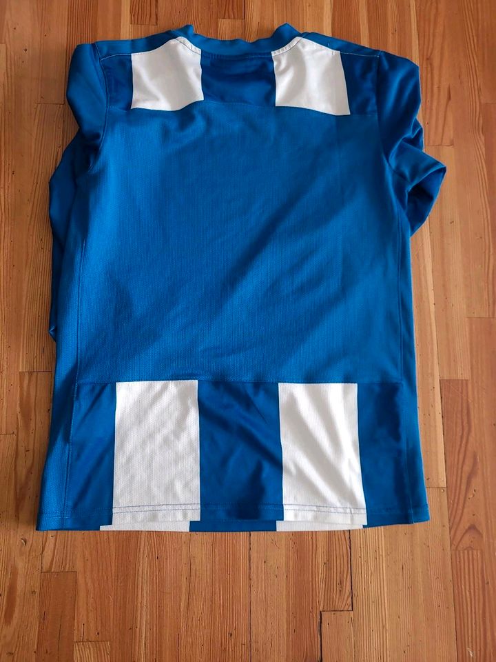 Nike dri fit Langarmshirt gr.L 152-158cm blau weiß neu in Bergheim