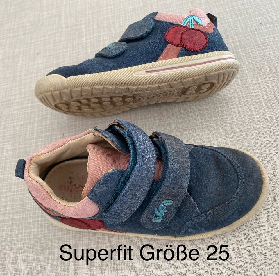 Superfit Schuhe Größe 25 in Waldbüttelbrunn