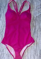 Badeanzug Pink mit Softschalen Gr 42 Brandenburg - Alt Tucheband Vorschau