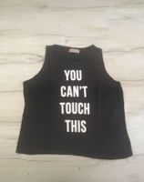 Damen Top /Shirt, schwarz, Gr.: L *You can‘t Touch this*Pull&Bear Köln - Lindenthal Vorschau