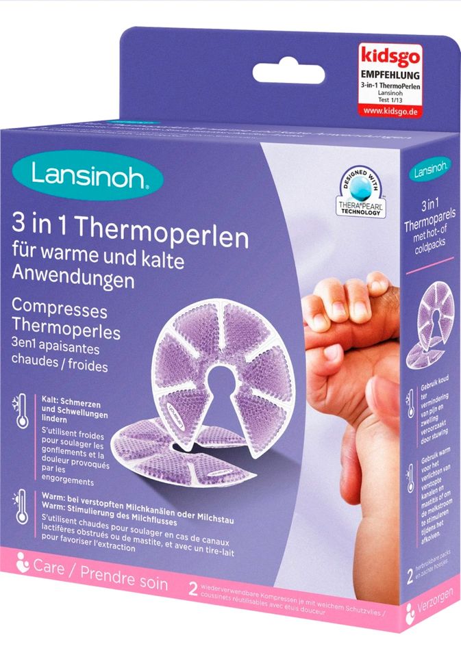 LANSINOH Wärmekissen Kühlkissen Thermo Perlen 3in1 ⭐️ NEU ⭐️ in Karlsruhe