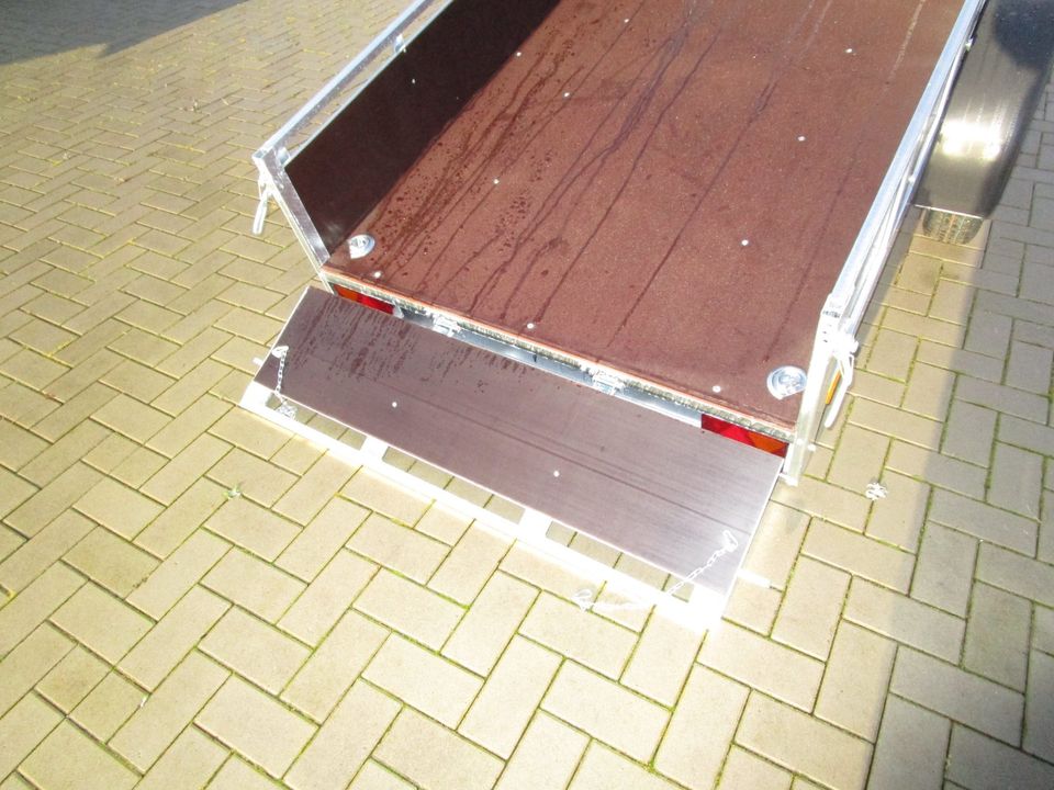 750 KG Trailwood Anhänger, 2,5x1,25m, 100 Km, Kippbar, GN 115 in Syke