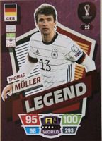 Adrenalyn XL WM 2022 Nr.22 Thomas Müller Trading Card Sachsen - Mockrehna Vorschau