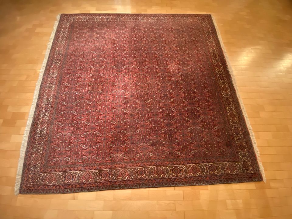 Bidjar Orient-Teppich, handgeknüpft, quadratisch, 2,07 m x 2,02 m in Kaarst