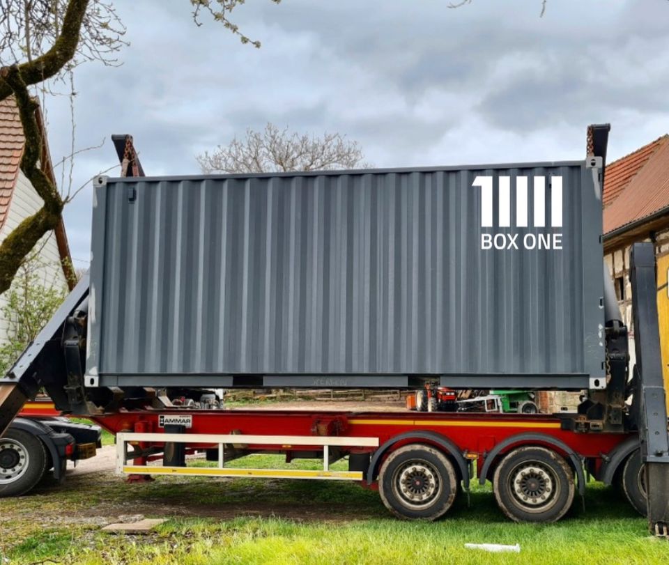 ✅ 20 FußBOX ONE  Seecontainer kaufen & einfach sicher lagern! in Großbeeren