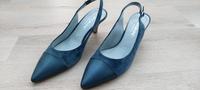 Sling Pumps; Sandale; Maripé; 40,5; blau; Jeansblau; Leder Hannover - Vahrenwald-List Vorschau