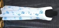 Langes Sommerkleid weiß blau Blumen bon BPC Größe 40 Brandenburg - Nauen Vorschau