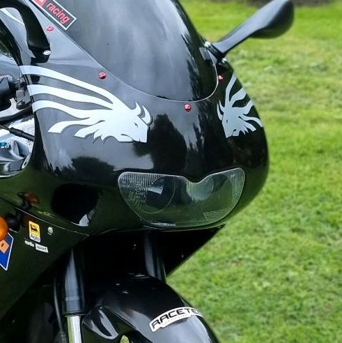 Scheinwerfer Aprilia RS125 MP schwarz in Bützow