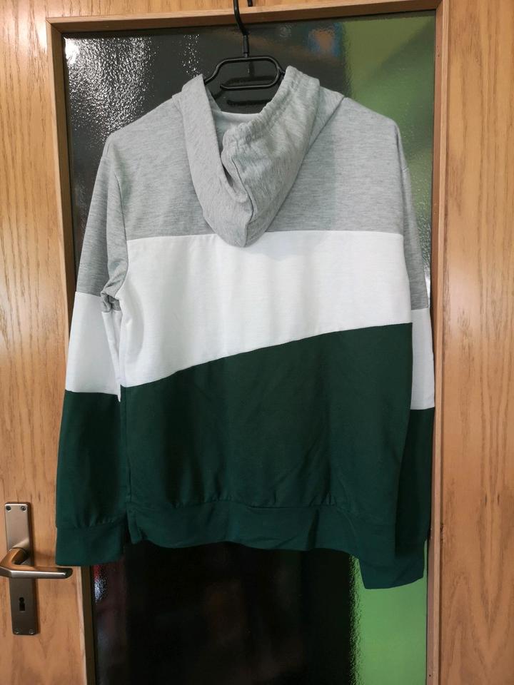 Pulli Pullover Tricolor dreifarbig S/M 38 Kapuzenpullover in Albisheim (Pfrimm)