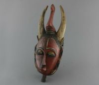 Dekorative Baule Maske - Holz - Elfenbeinküste - Westafrika Baden-Württemberg - Gengenbach Vorschau