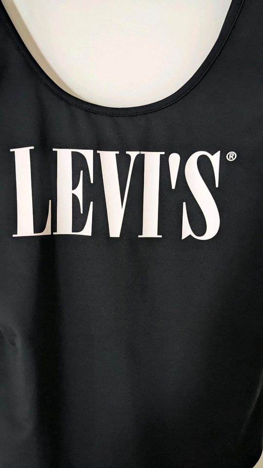 Schwarzer Body mit Schriftzug von Levi's Logo neu in Essen