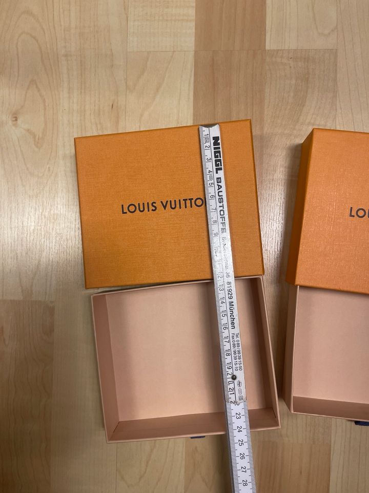 2 x LOUIS VUITTON  GESCHENK Verpackung Karton Schubladen Box in München