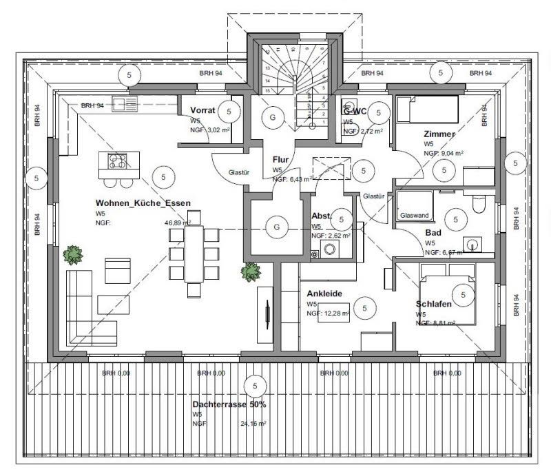 Moderne 3 Zimmer Penthousewohnung im Zentrum von Delbrück in Delbrück