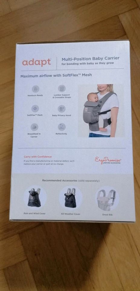 NEU Ergobaby Trage adapt SoftFlex Mesh in Bielefeld