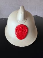 UdSSR Feuerwehr Helm Metall weiß rot Niedersachsen - Braunschweig Vorschau