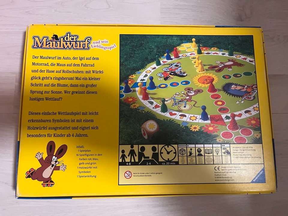 Der Maulwurf und sein Lieblingsspiel, Ravensburger, 4-8 Jahre in Köln