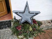 Stern Metall Weihnachten 80 cm für innen / aussen Bayern - Waffenbrunn Vorschau