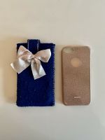 iPhone 5 5s Hülle Case ESR rosa blau Tasche mit Schleife Hessen - Laubach Vorschau