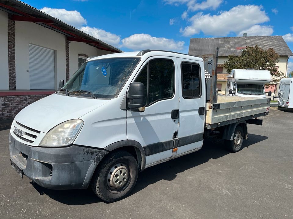 Iveco Daily Doka Pritsche 35S12, 2.3 D, Lang, 7-Sitze, Mwst in Lollar