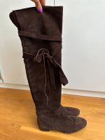 Overknee Stiefel Wildleder Gr 36 braun Lafayette Berlin - Charlottenburg Vorschau