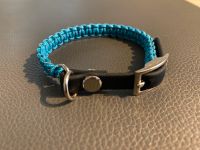 Paracord Hundeshalsband blau reflektierend 22-25cm Hessen - Villmar Vorschau