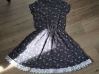 ♥FRÜHLING♥ Kleid, Kurzarm, anthrazit Melonendruck, Gr. 158/164 Nordrhein-Westfalen - Paderborn Vorschau