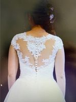 Brautkleid Größe 38 weiß Hessen - Gießen Vorschau