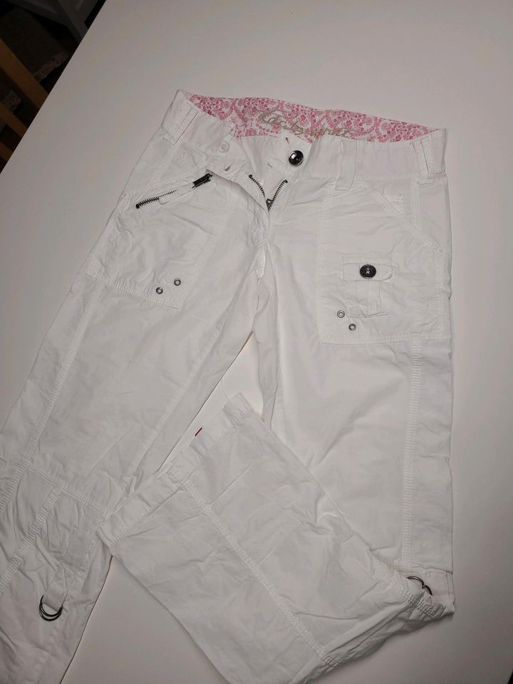 Edc Esprit Play Sommerhose Gr. 32 Short, weiß in Riegel