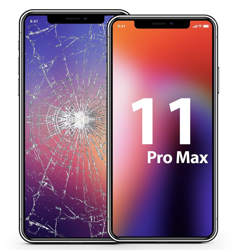 iPhone Reparatur 12 11 Pro Max X Xr Xs Xs MAX Displayreparatur + Einbau Austausch in Hamburg