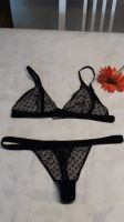 Damen Unterwäsche-Set BH+Tanga Gr. M Fb. schwarz Baden-Württemberg - Mühlhausen Vorschau