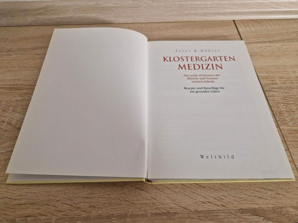 2x Buch, Klostergarten Medizin,  Kräutergarten und Gewürzsäckchen in Fehrbellin