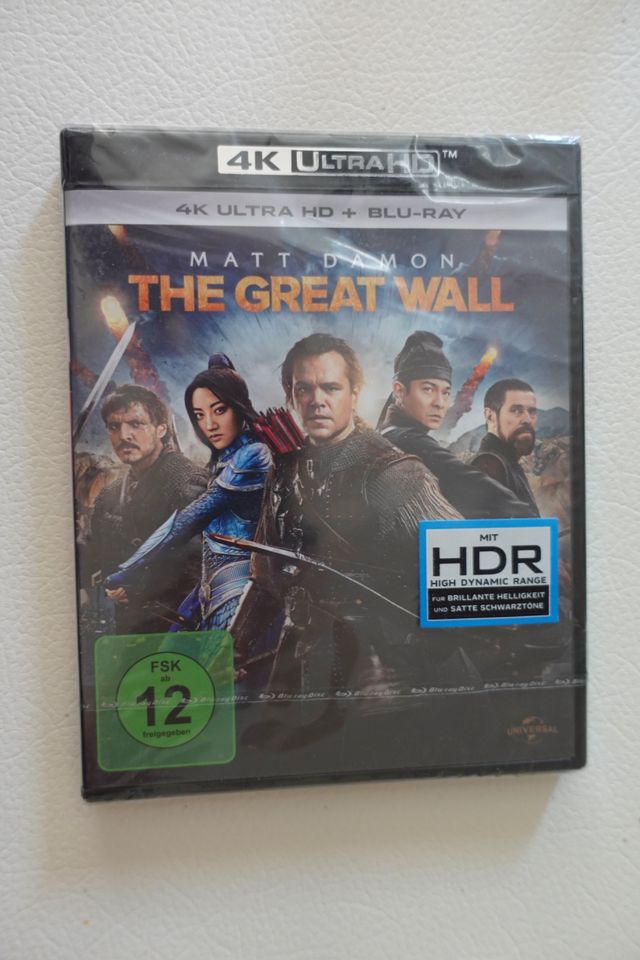 The Great Wall (4K Ultra-HD) (+ Blu-ray) - Neu in Folie in Düsseldorf
