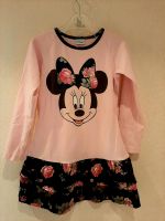 ❤ Minnie Mini  Maus Mouse Maus Kleid rosa Blumen 128 Hessen - Gilserberg Vorschau